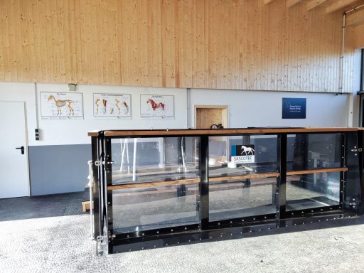 Separater Raum für ebenerdigen Aquatrainer